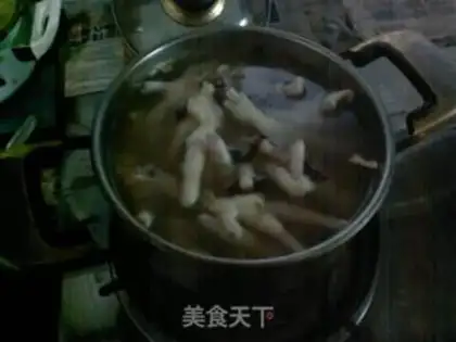 Make pickled chicken feet step 3