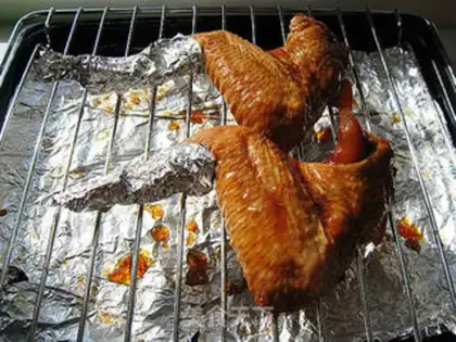 Make Roasted chicken wings in sauce step 4