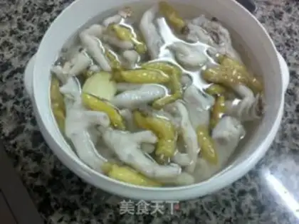 Make pickled chicken feet step 7