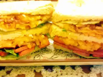 Make club sandwich step 4