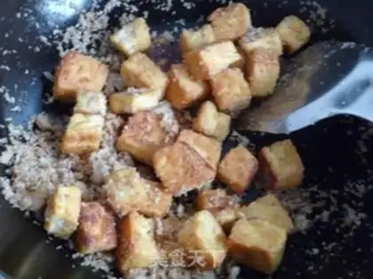 Make Garlic tofu step 8