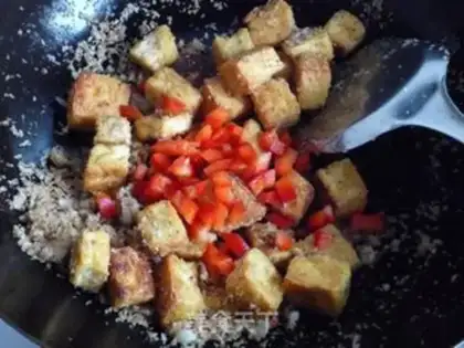 Make Garlic tofu step 9