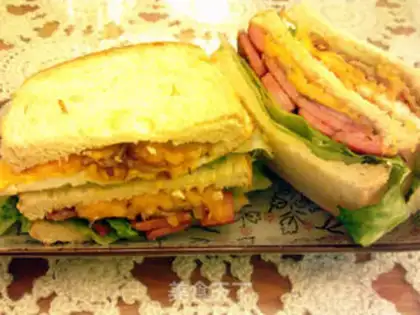 Make club sandwich step 5