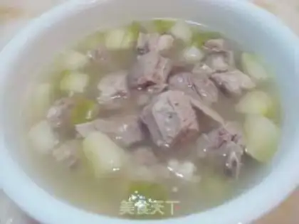 Make Stewed ribs with green radish step 6