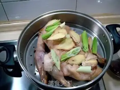 Make Crispy camphor tea duck step 12