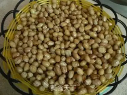 Make salty crisp peanuts step 4
