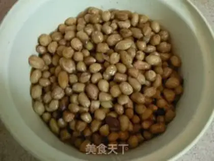 Make salty crisp peanuts step 5