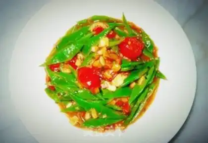 Make Yaozhu green beans step 3