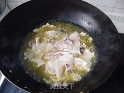 Make fish with Chinese sauerkraut step 15