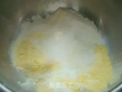 Make corn cake step 1