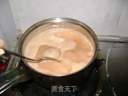 Make Homemade cherry sauce step 4