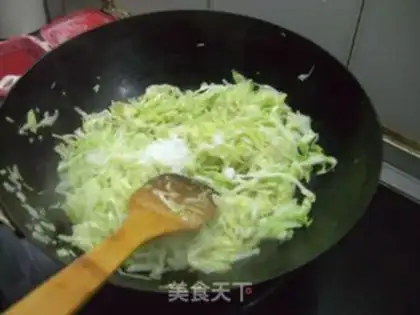 Make Vegetarian fried cake step 2