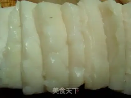 Make Squid with green pepper step 3