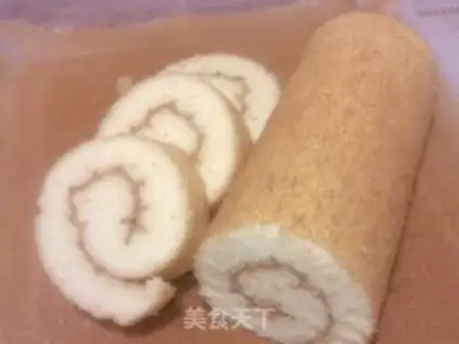 Make Yellow peach jam cake roll step 13