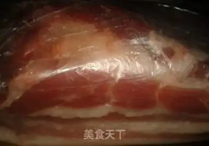 Make Special fried pork belly step 1