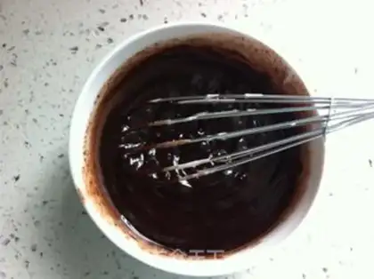 Make Dark chocolate cheese cake step 15