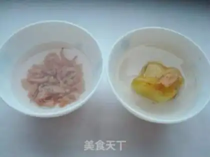 Make cold tofu step 1
