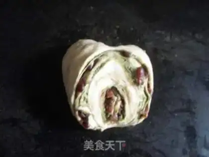 Make Matcha red bean bread step 10