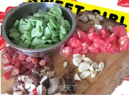 Make Boiled noodles with lentils step 0