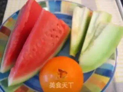 Make Three-color smoothie fruit drink step 0