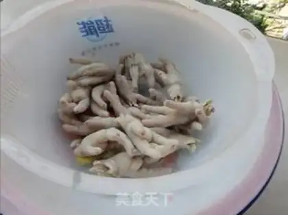 Make Tiger skin chicken feet step 3