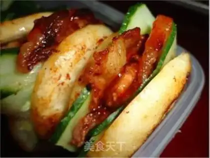 Make Baiguo Roujiamo step 4