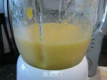 Make Three-color smoothie fruit drink step 4