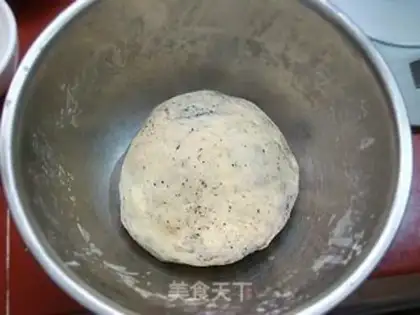 Make Black sesame toast step 2