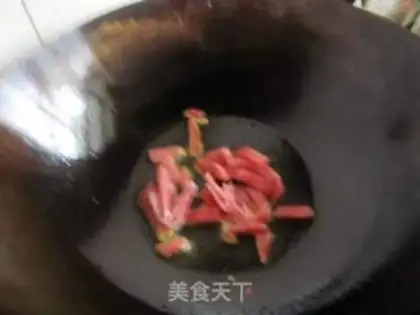 Make stir-fried leek moss step 3