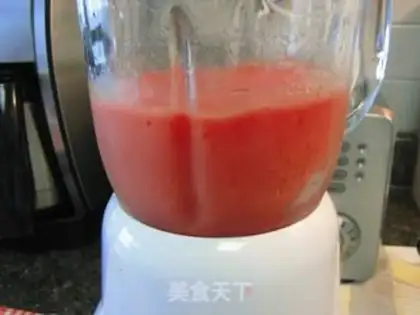 Make Three-color smoothie fruit drink step 5