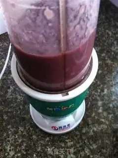 Make Red bean paste stuffing step 1