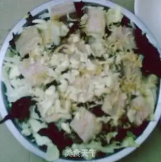 Make Steamed cabbage with bacon step 3