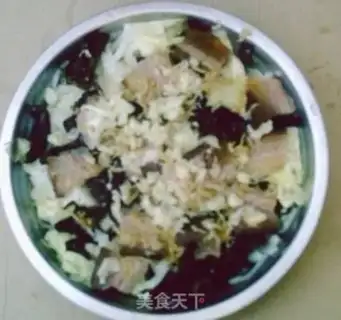 Make Steamed cabbage with bacon step 5