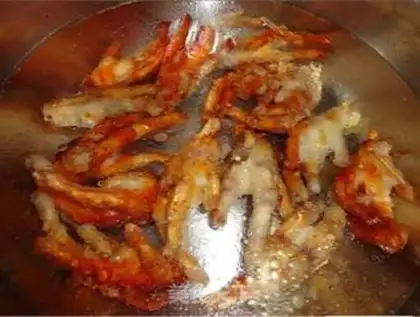 Make Tiger skin chicken feet step 8