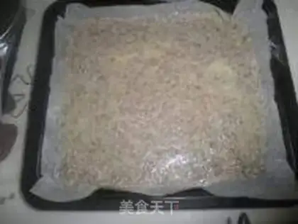 Make Protein melon seed cake step 4