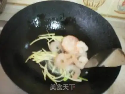 Make Crab roe shrimp tofu step 4