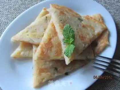 Make Milk potato cake step 8