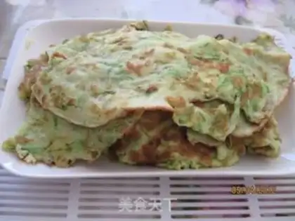 Make Zucchini egg cake step 5