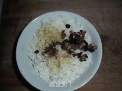 Make glutinous rice fish step 1
