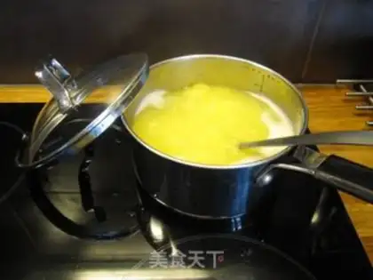 Make oat-corn paste step 2