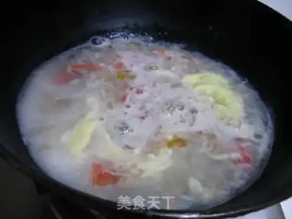 Make Oat noodle soup step 5