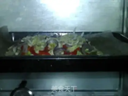 Make bacon and vegetables pizza step 18