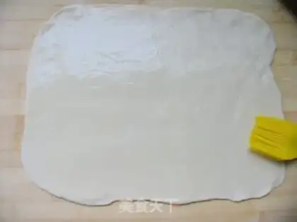 Make scallion cake step 3