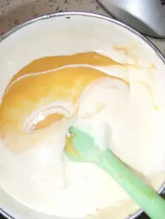 Make mango ice cream step 4