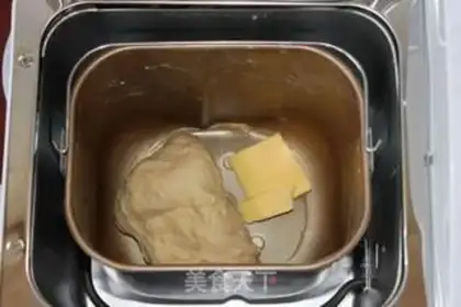 Make Vanilla hot dog bread step 1