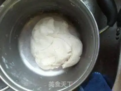 Make sweet potato sesame cake step 2