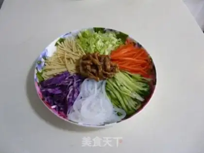 Make Home-cooked cold dishes step 9