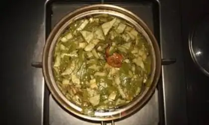 Make Taoshan porridge step 1