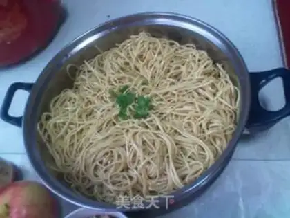Make Homemade cold noodles step 0
