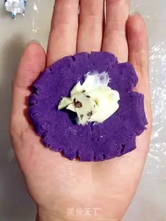 Make Purple potato cheese balls step 8